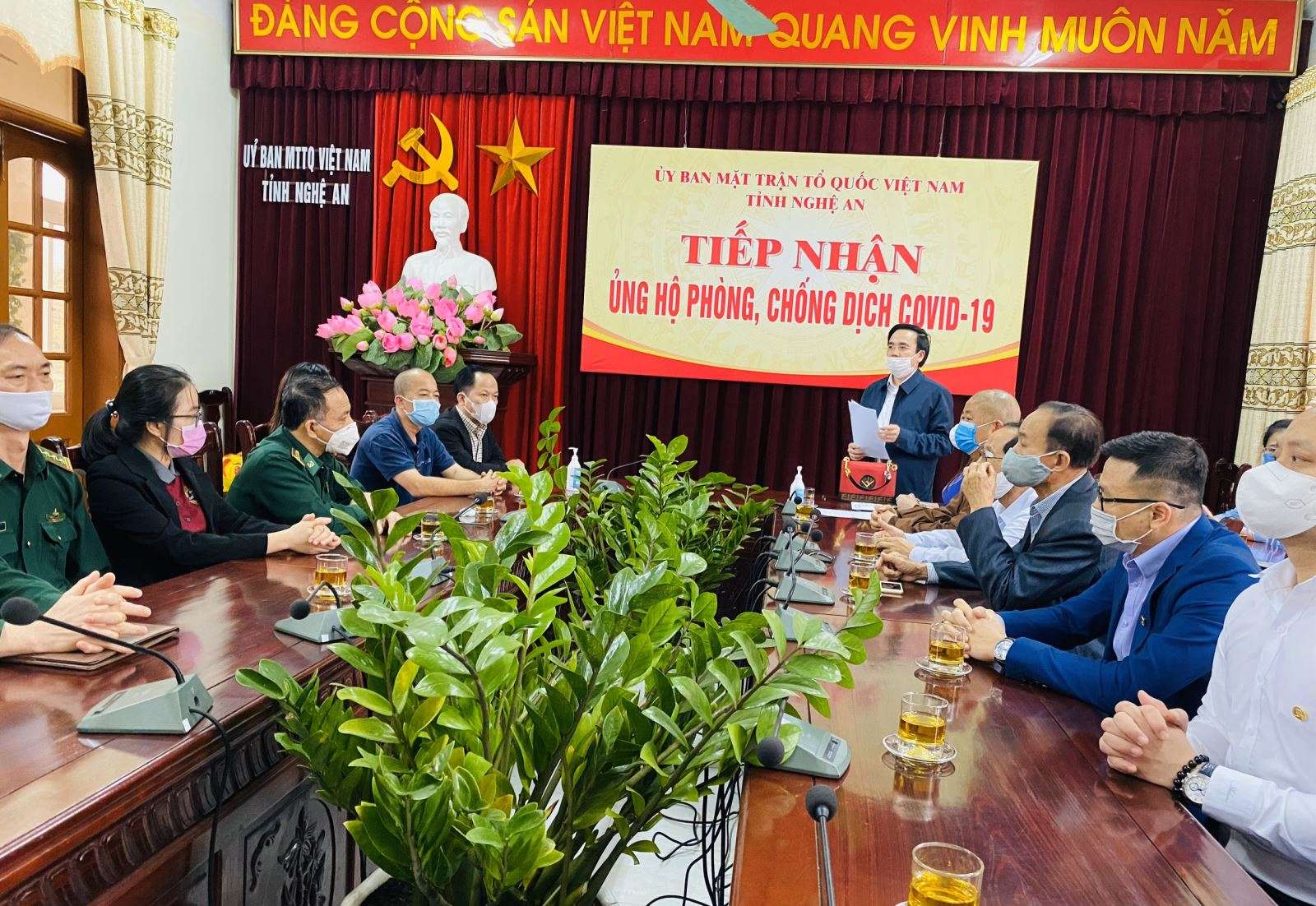 Golden City ủng hộ hơn 200 triệu đồng phòng, chống dịch Covid-19 tại Nghệ An